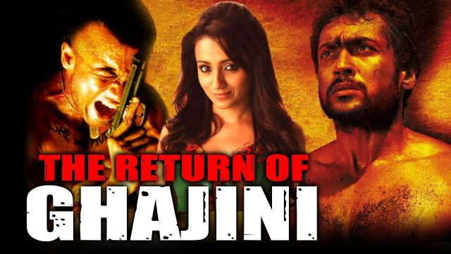 The Return Of Ghajini Hindi Dubbed Movie | Suriya, Trisha Krishnan