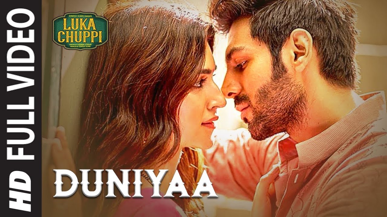 Luka Chuppi: Duniyaa 4K HD Full Video Song | Kartik Aaryan Kriti Sanon | Akhil | Dhvani B