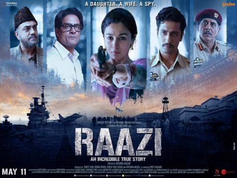 Raazi Full Movie 720p HD 2018 - Alia Bhatt